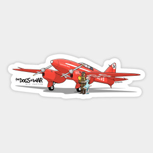 The Dogs of War: De Havilland DH.88 Comet Sticker